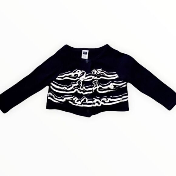 JANIE AND JACK | Navy | Baby Girl Cardigans - Picture 3 of 6